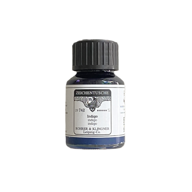 ROHRER & KLINGNER/カリグラフィーインク/Calligraphy Ink - Indigo