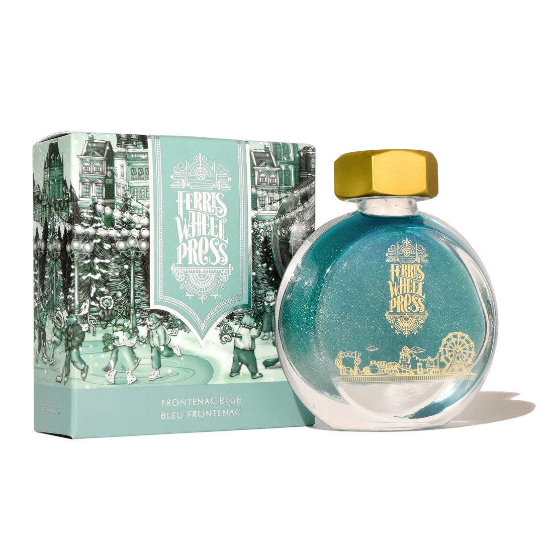 Ferris Wheel Press Crystal Blue Legacy Bottled Ink - 38 ml