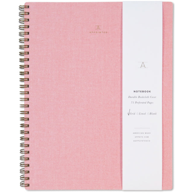 Appointed/ノートブック/Notebook/Blossom Pink：Grid