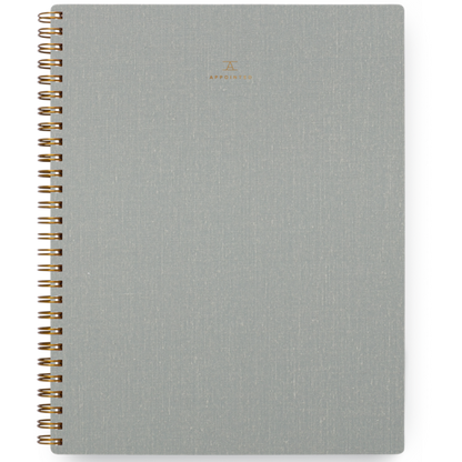 Appointed/Notebook/Dove Gray: Lined
