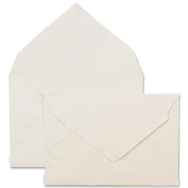 ARPA/Handmade Cotton Envelope/Envelope: Ivory