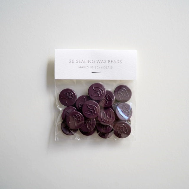 ARTISAIRE/Wax Beads/20 Sealing Wax Beads - Vino