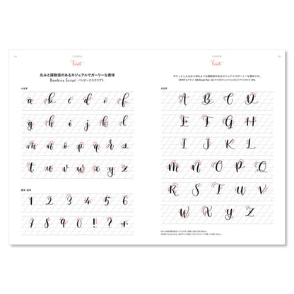 Maki Shimano / Calligraphy book / iPad lettering that even beginners can write beautifully