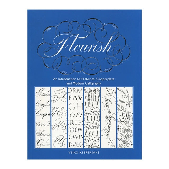 Veiko Kespersaks/Calligraphy Books/Flourish - An Introduction to Historical Copperplate and Modern Calligraphy