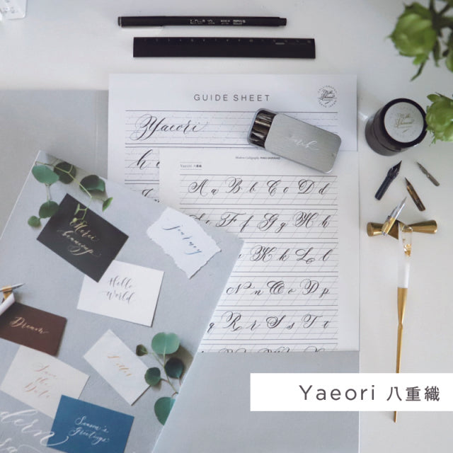 Maki Shimano Modern Calligraphy Correction Course/Yaeori