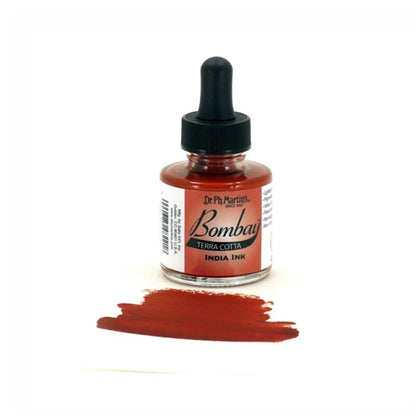 Dr. Ph. Martin's/Calligraphy Ink/Bombay India Ink, Terra Cotta(30ml)