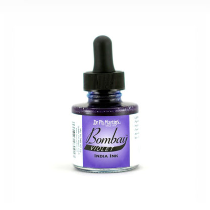 Dr. Ph. Martin's/Calligraphy Ink/Bombay India Ink, Violet (30ml)