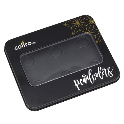 Finetec GmbH/カリグラフィーインクケース/Coliro Metal Box for 6 Pearlcolors,Black