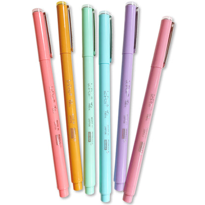 MARVY/Brush Calligraphy/LePen Flex Pastel Set [US Limited Product]