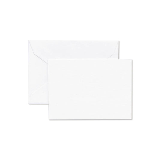 Crane/ボックスカード/Pearl White Enclosure Card & Envelope