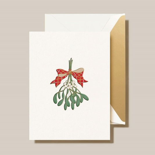 Crane/ボックスカード/Mistletoe Bough Greeting Card