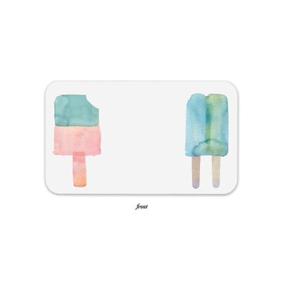 E.Frances/Set of 85 mini cards/Popsicles Little Notes