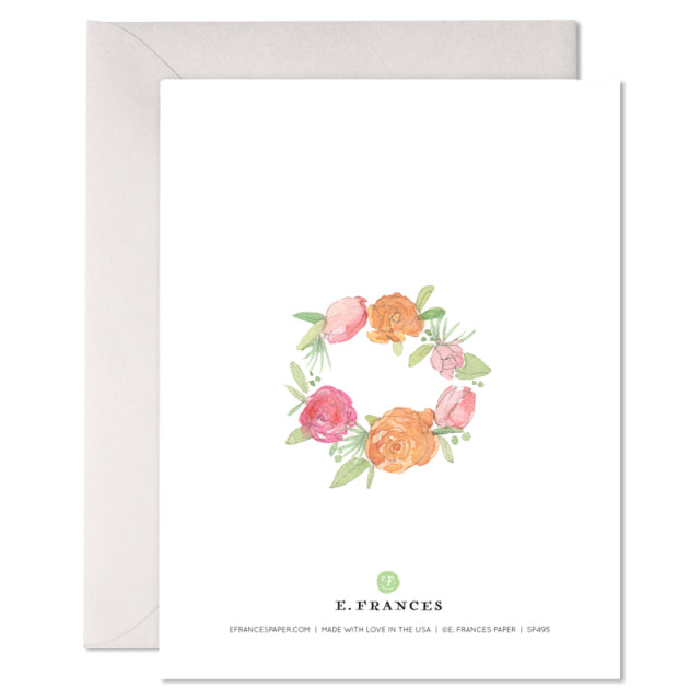 E.Frances/Single Card/Flower Crown Mom