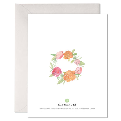 E.Frances/Single Card/Flower Crown Mom