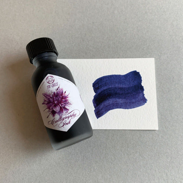 Fox and Quills/カリグラフィーインク/Purple Rain Pigmented Ink 30ml