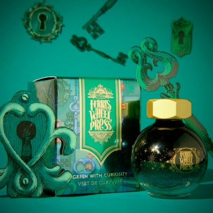 Ferris Wheel Press/Ink/The FerriTales Collection - Green With Curiosity 20ml