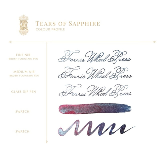 Ferris Wheel Press/インク/The FerriTales Collection - Tears of Sapphire 20ml