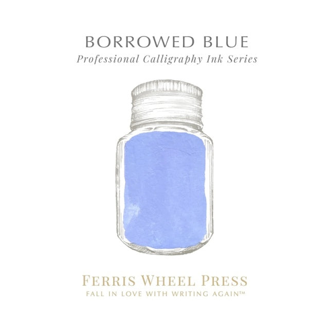 Ferris Wheel Press/Calligraphy Ink/Fanciful Events Collection - Borrowed Blue 28ml