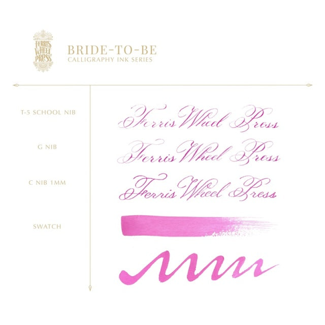 Ferris Wheel Press/カリグラフィーインク/Fanciful Events Collection - Bride To Be 28ml