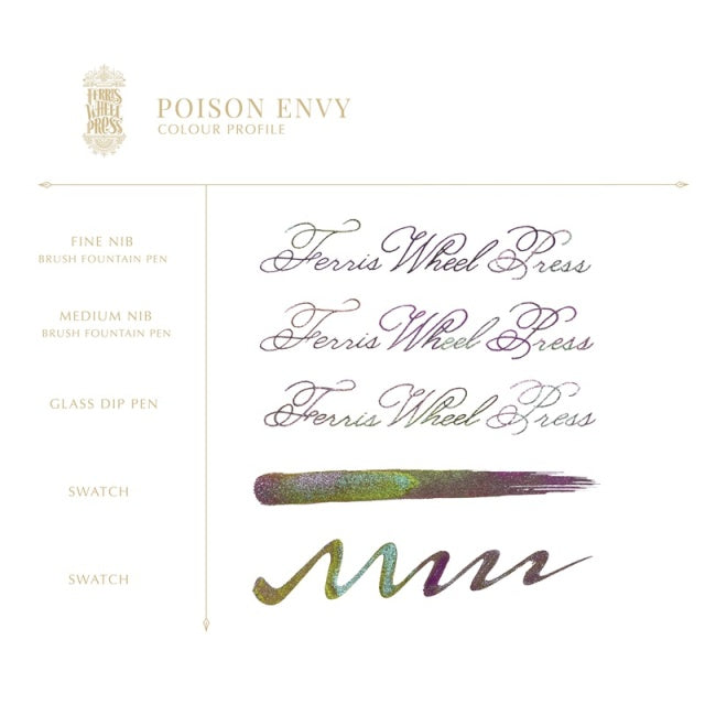 Ferris Wheel Press/インク/The FerriTales Collection - Poison Envy 20ml