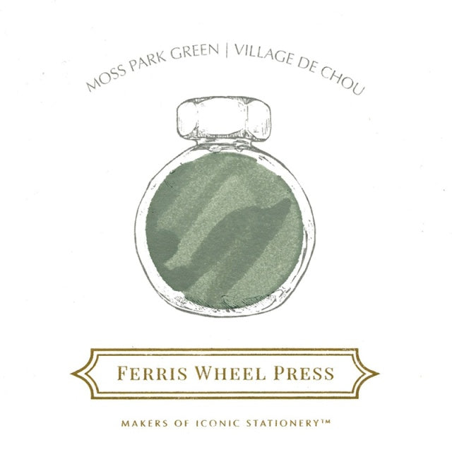 Ferris Wheel Press/Ink/Moss Park Green Ink 38ml