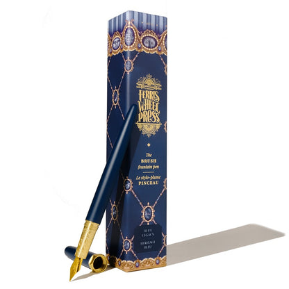 Ferris Wheel Press/Fountain Pen/The Blue Legacy Gold Brush Fountain Pen (Limited Edition 2023) 