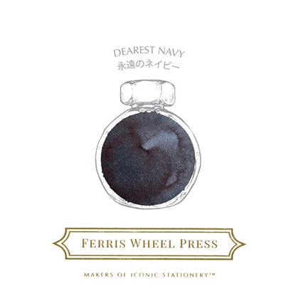 Ferris Wheel Press × Paper Tree/インク/Dearest Navy 38ml