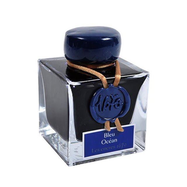 Herbin/Calligraphy Ink/Anniversary Ink 1670: Ocean Blue (50ml)