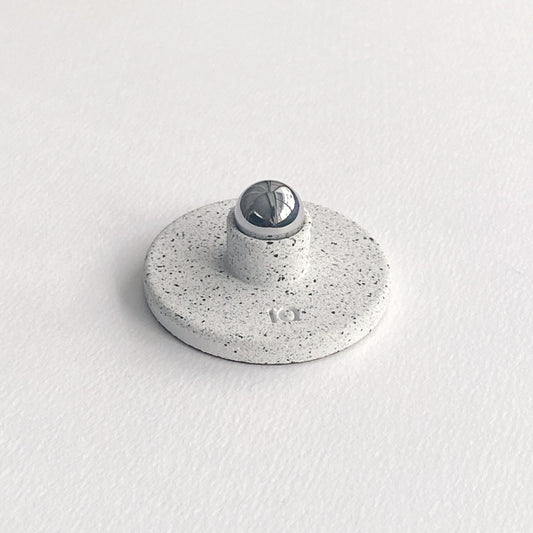 Inner Quill/インクウェルベース/Base for Inkwell Adjustable - Stone with Inclusion