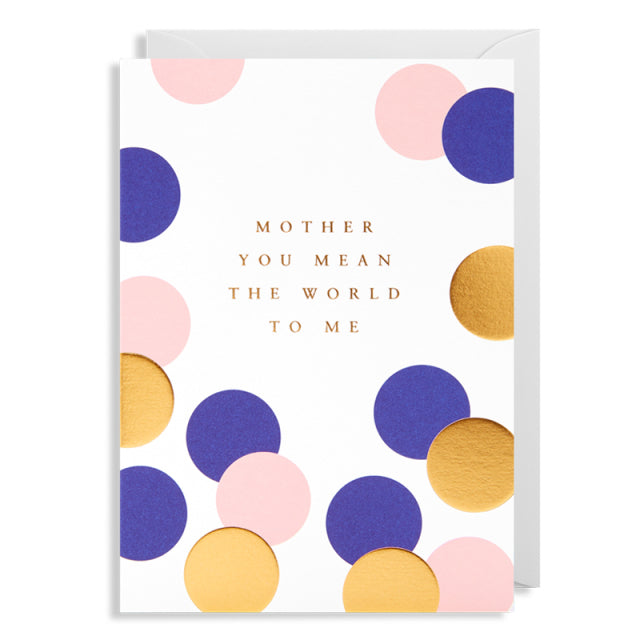 Lagom Design/Single Card/Mother You Mean the World to Me