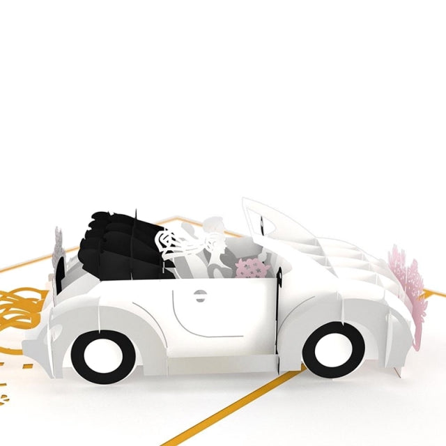 Lovepop/Single Card/Wedding Car