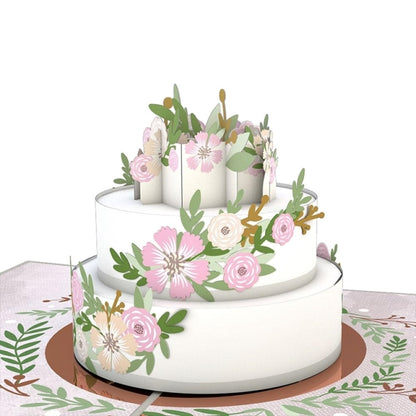 Lovepop/Single Card/Wedding Cake