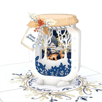 Lovepop/Single Card/Winter Jar