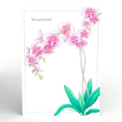 Lovepop/Single Card/Mother's Day Orchid