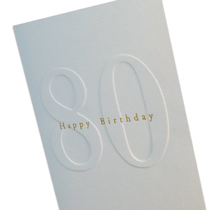 OBLATION/Single Card/80th Birthday