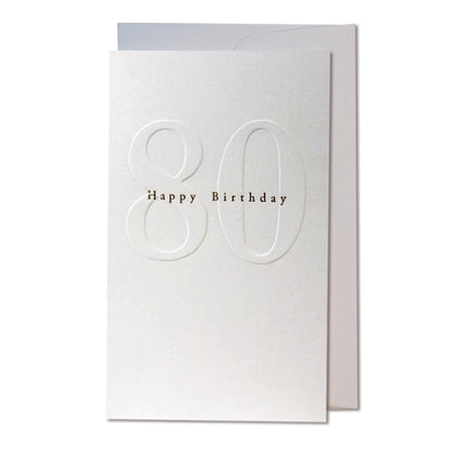 OBLATION/Single Card/80th Birthday