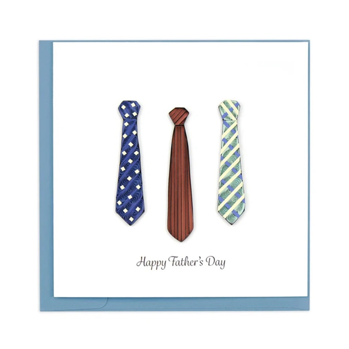 Quilling Card/Greeting Card/Father's Day Ties