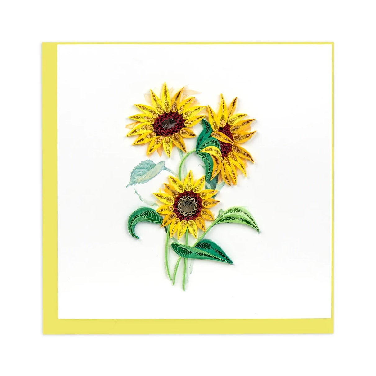 Quilling Card/Greeting Card/Wild Sunflowers