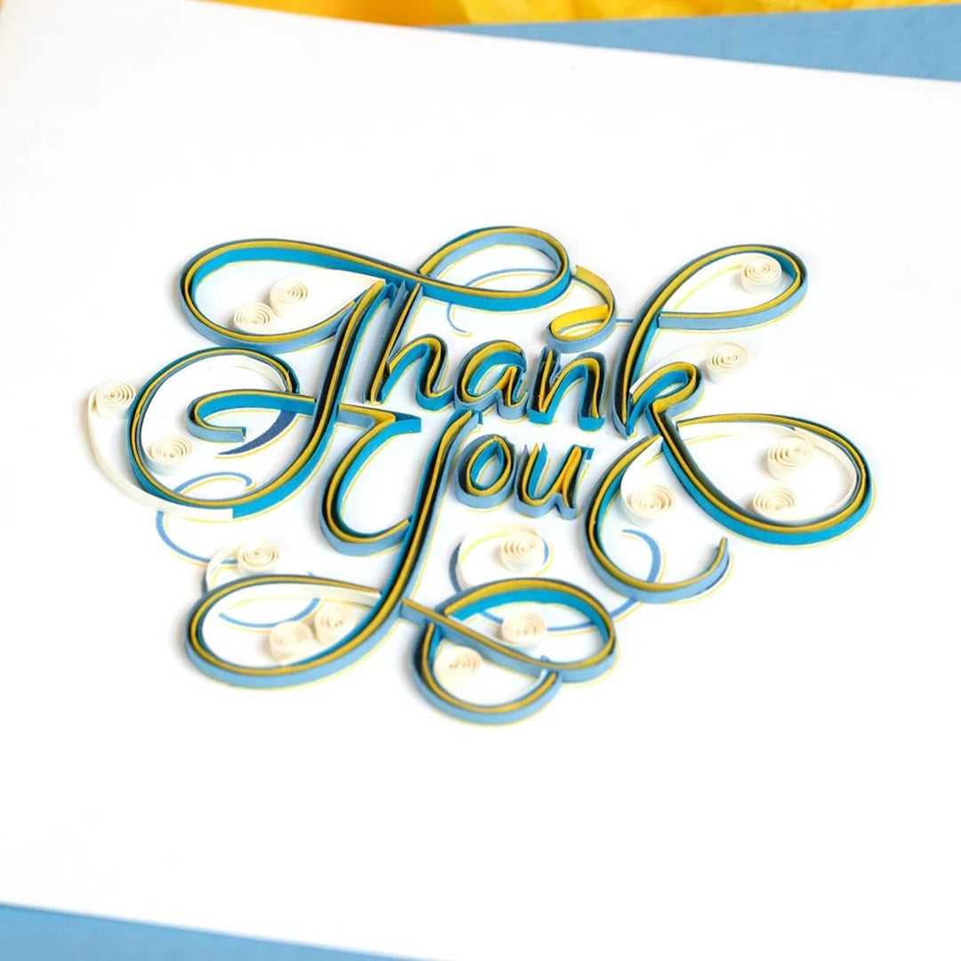 Quilling Card/グリーティングカード/Thank You Greeting Card