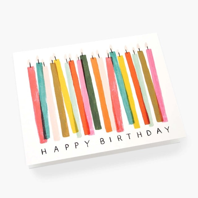 Rifle Paper/Single Card/Color Candle