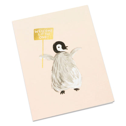 Rifle Paper/Single Card/Welcome Penguin