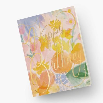 Rifle Paper/Single Card/Pastel Birthday