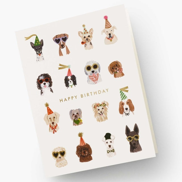 Rifle Paper/Single Card/Doggie Birthday