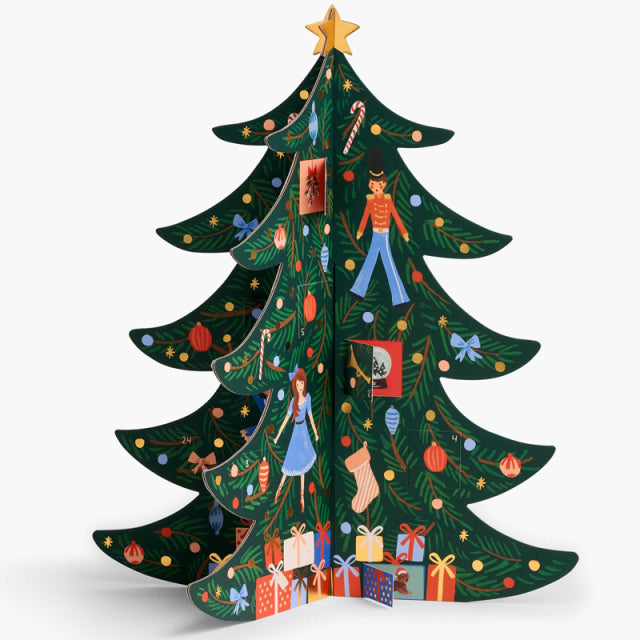 [Barcode not included] Rifle Paper/Calendar/Christmas Tree Advent Calendar