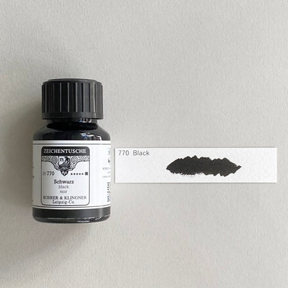 ROHRER &amp; KLINGNER/Calligraphy Ink - Black