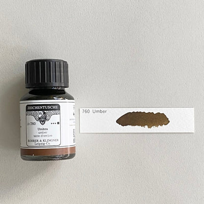 ROHRER &amp; KLINGNER/Calligraphy Ink/Calligraphy Ink - Umber