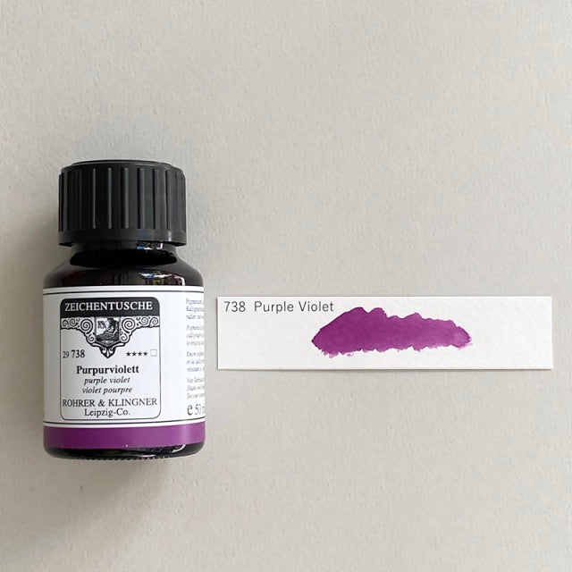 ROHRER &amp; KLINGNER/Calligraphy Ink - Purple Violet