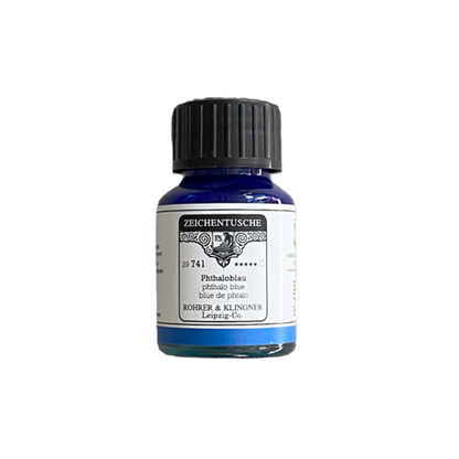 ROHRER &amp; KLINGNER/Calligraphy Ink/Calligraphy Ink - Phthalo Blue