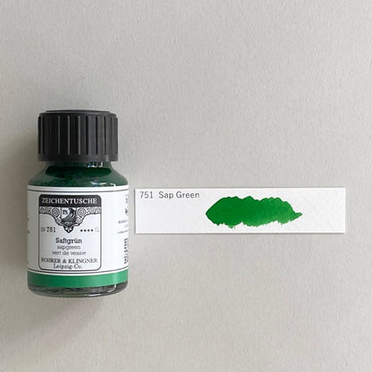 ROHRER &amp; KLINGNER/Calligraphy Ink/Calligraphy Ink - Sap Green