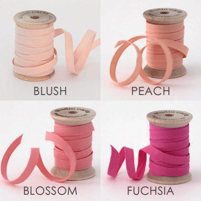 Studio Carta/Cotton Ribbon, 21 colors available